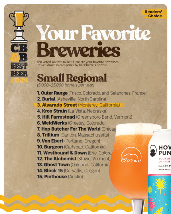 Best in Beer 2024 - #3 Regional Brewery in US