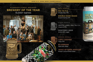 Alvarado Street Brewery team, 2026 U.S. Open Beer Championship Brewery of the Year